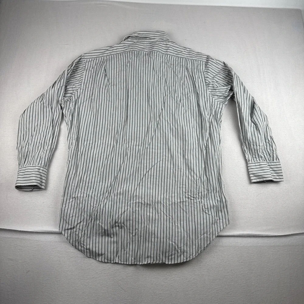 Polo Ralph Lauren Mens Striped Button Down Phillip Shirt 15.5-33 Medium Preppy